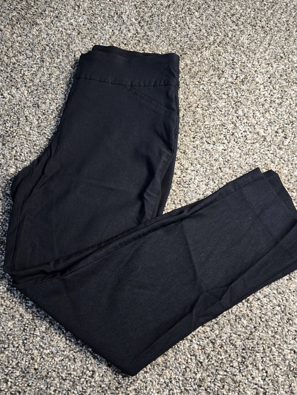 Charter Club Cambridge Slim Black Dress Slacks Pants Women's 8 Petite